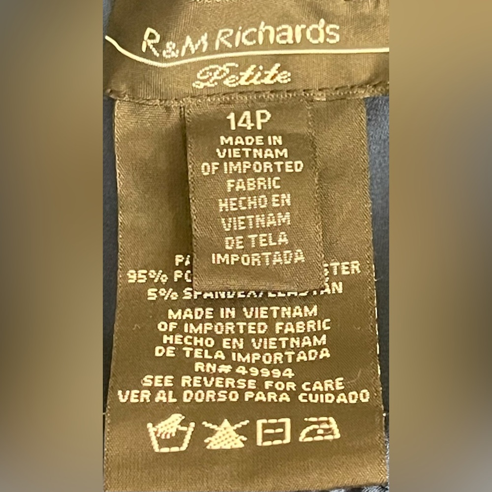 R&M Richards Elegant Blue Cardigan - image 5